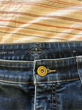 St. John's Bay Women’s  Dark Blue Straight Leg Jeans